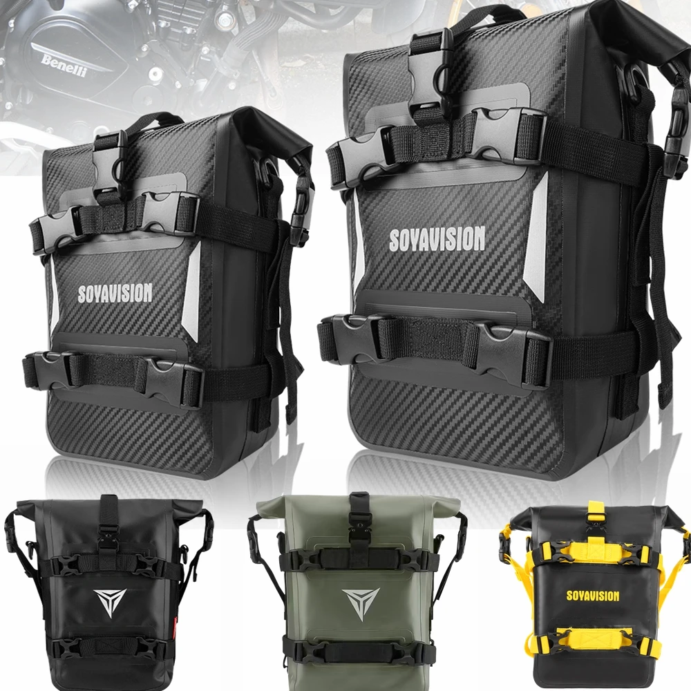 

Waterproof Motorcycle Riding Waterproof Side Pocket, Large Capacity Bumper Storage Bag, Motorcycle Hanging Bag, Tail Bag