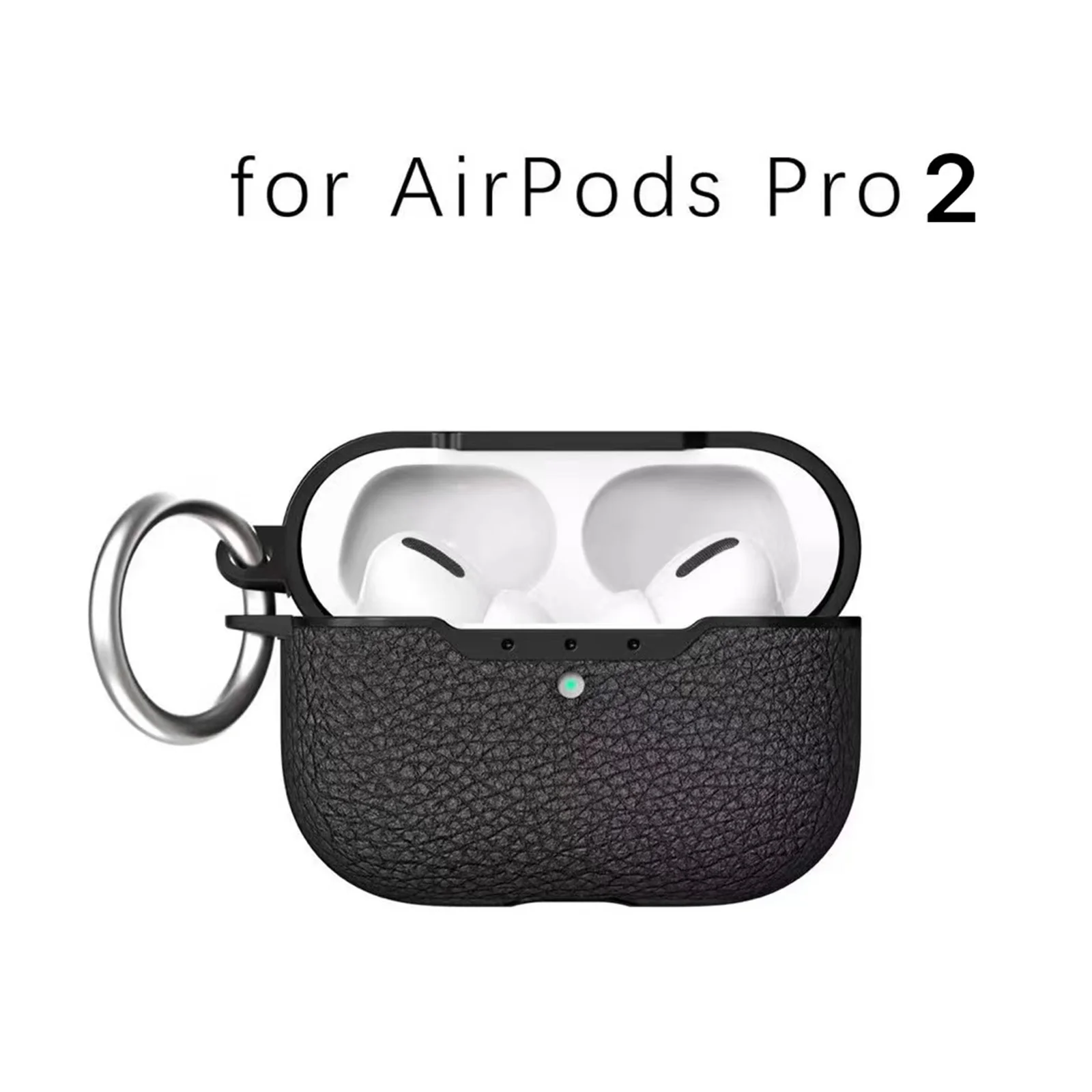 Litchi Soft TPU Earphone Case For AirPods Pro 2 Cover Apple AirPods  Pro2 Air Pod 3 2 1 Wireless Headphones Cover Funda Coque