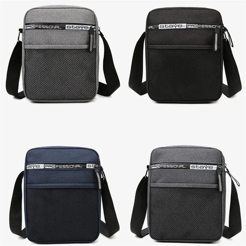 Men\'s Waterproof Messenger Bag Crossbody Shoulder Bags Fashion Oxford Casual Handbags For Work Business Satchel Purse Handbag