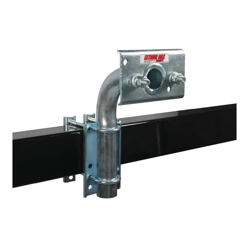 

Heavy-Duty Spare Tire Carrier for Boat Trailers - Fits 4-6 Lug Wheels, Easy Installation