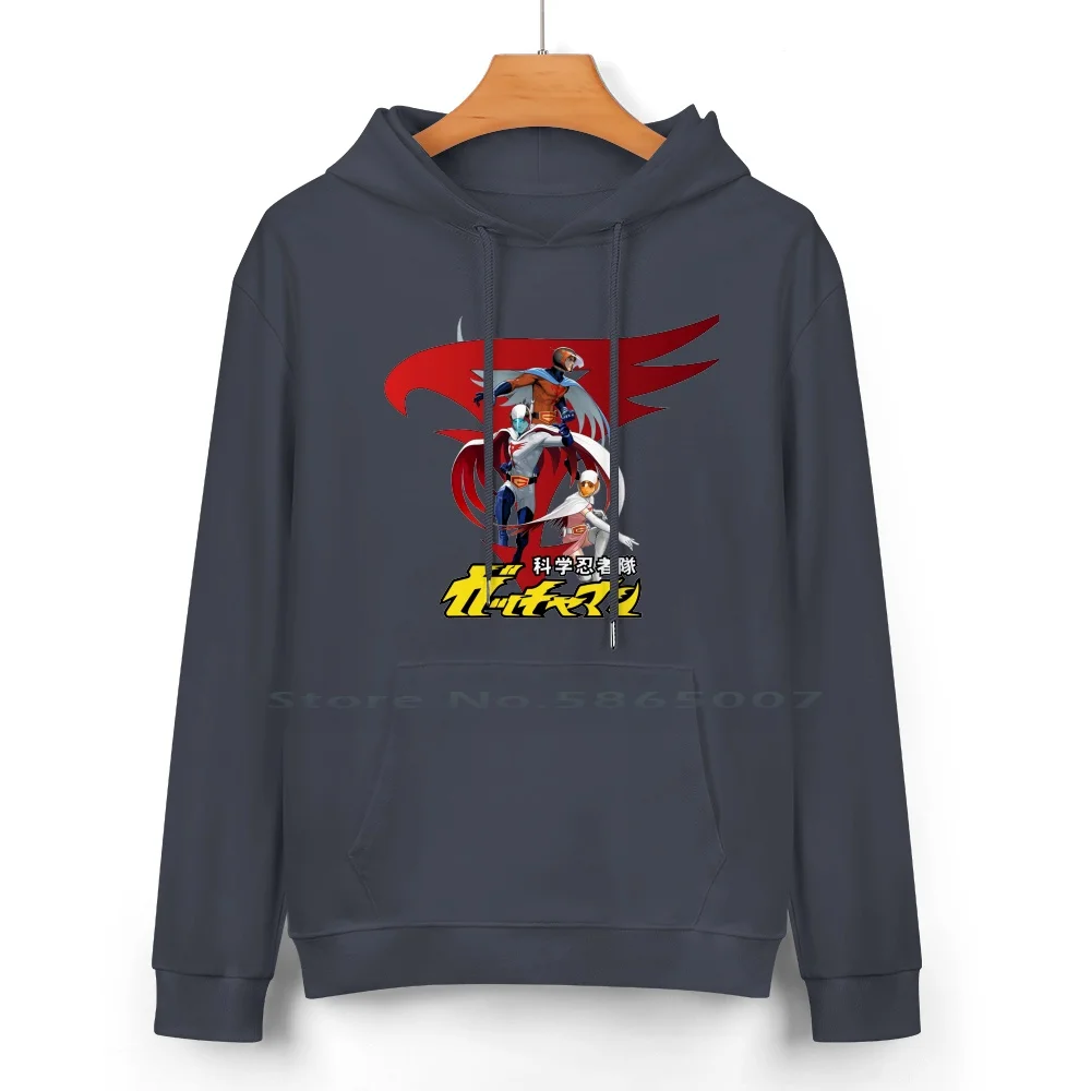 Battle Of The Planets , Gatchaman Pure Cotton Hoodie Sweater 24 Colors Battle Of The Planets Gatchaman G Force Anime Trending