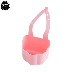 Kitchen Organizer Portable Hanging Drain Basket Soap Sponge Drain Rack Sink Shelf Dish Drainer Kitchen Gadget Kitchen Accessory