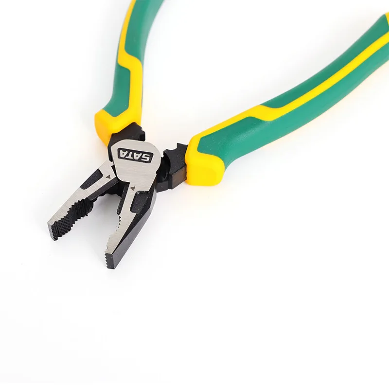 Sata 70323D Tool Industrial Grade Labor-Saving Steel Wire Tiger Multi-Purpose Steel Wire Pliers 8“