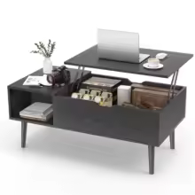JHK Lift Top Wood Coffee Table only .69: eDeal Info