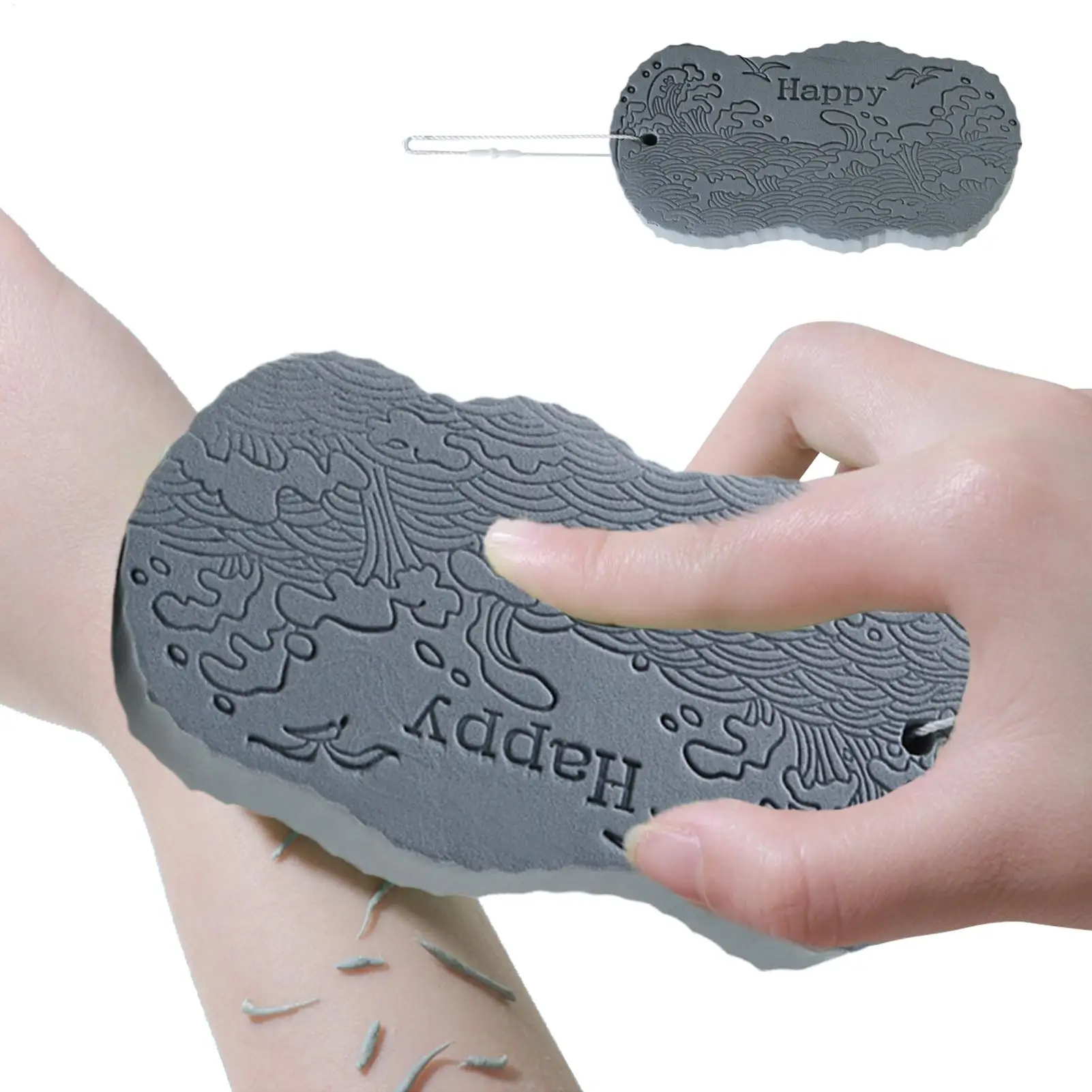 1PC Bath Sponge Body Exfoliating Dead Skin Sponge Massager Cleaning Shower Brushes Peeling Sponge Artifact Cleaning Sponge Rub