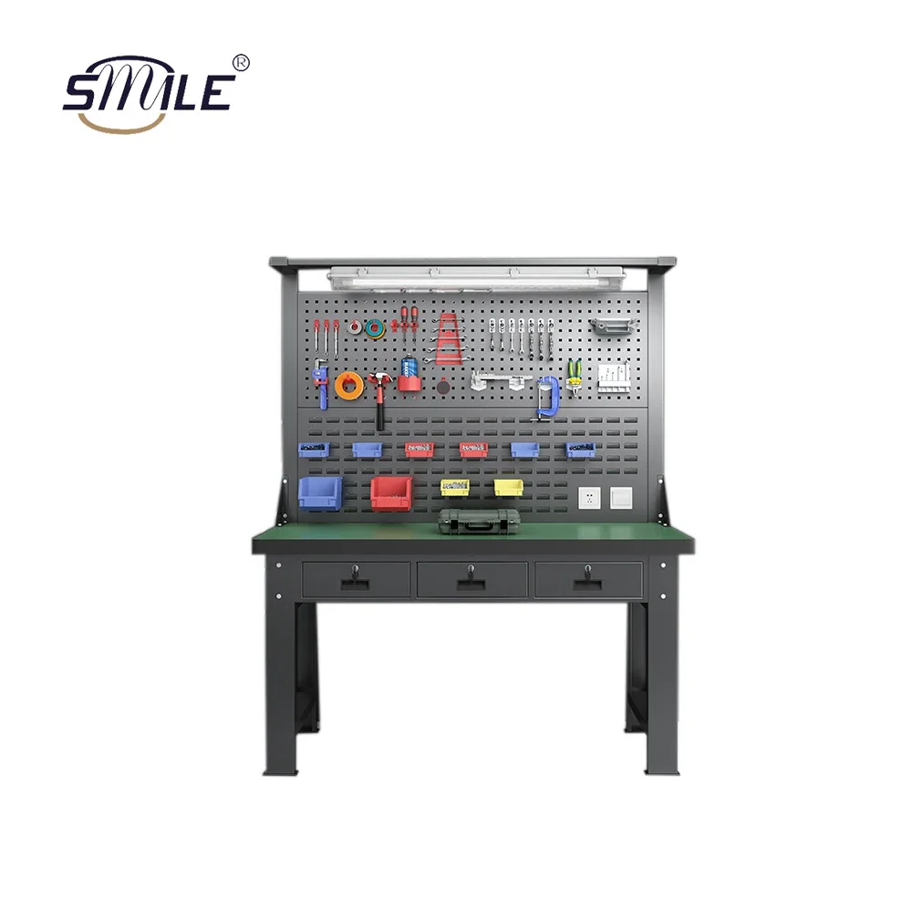 

CHNSMILE Working bench top workstation antistatic worktable steel custom industrial professional workbench