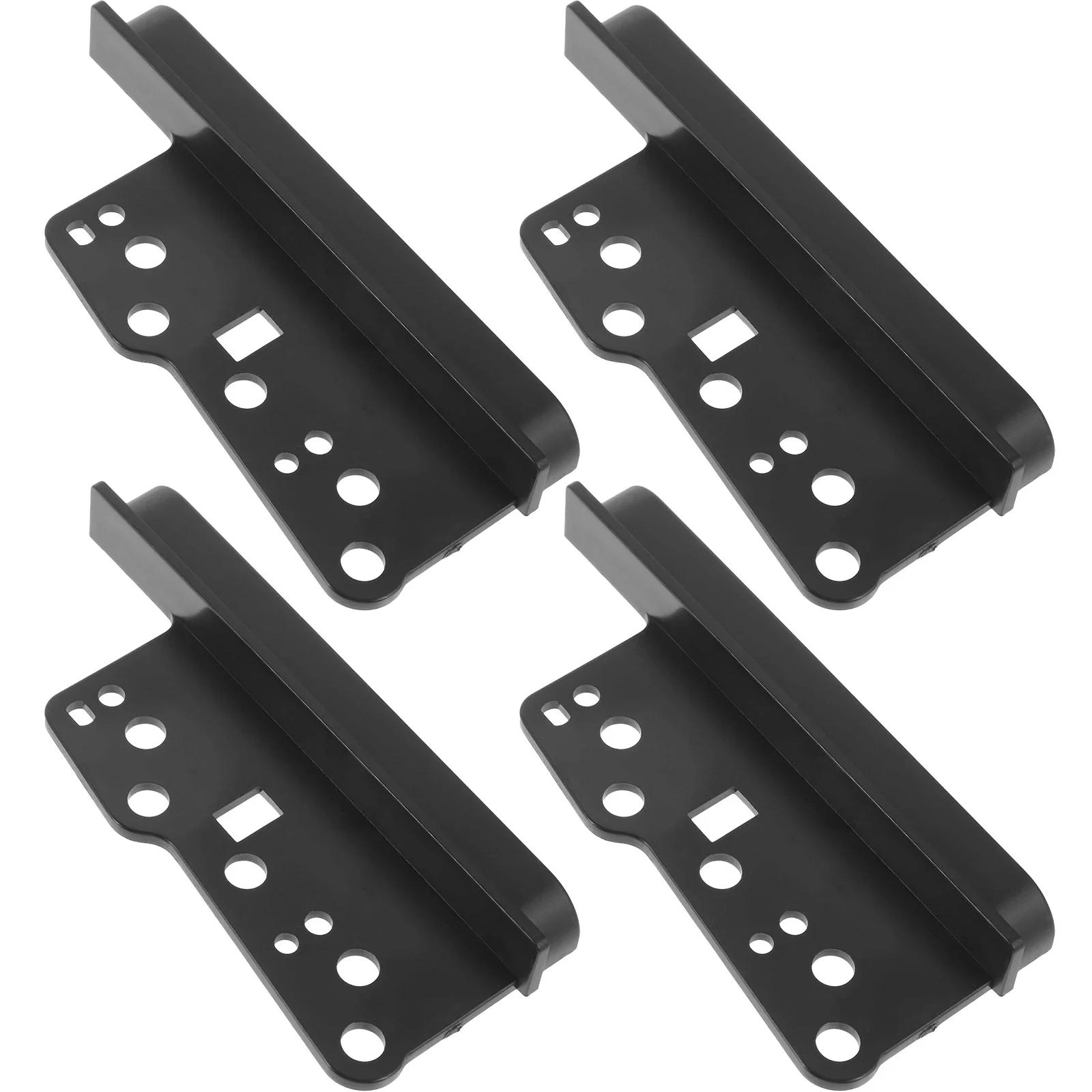 

4Pcs Car Radio Dash Installation Kit Front Rear Trim Bezel Upgrade Double Din Stereo Mounting Cover Replacement