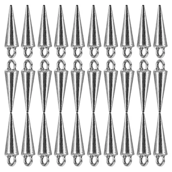 목걸이 펜던트 액세서리, 스테인리스 스틸 콘 참 팔찌 스파이크, 고스 아연 합금 고딕, 30 개