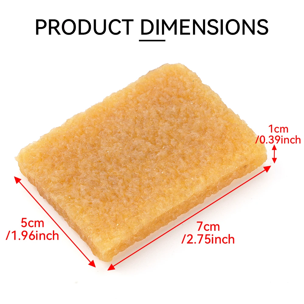 1 PC รองเท้าผ้าเช็ดทําความสะอาดหนังนิ่ม Sheepskin Matte หนังทําความสะอาดยางลบบ้านหนังเสื้อผ้า Professional Decontamination