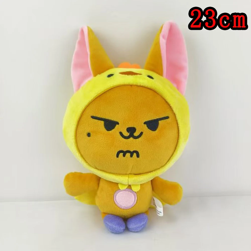 23/12cm TXT Plush Dolls Kpop Cute Soobin Beomgyu PPULBATU Plush Keyrings Tutu Bar Two-Bar Doll Keychain Rings Plush Bag Pendant