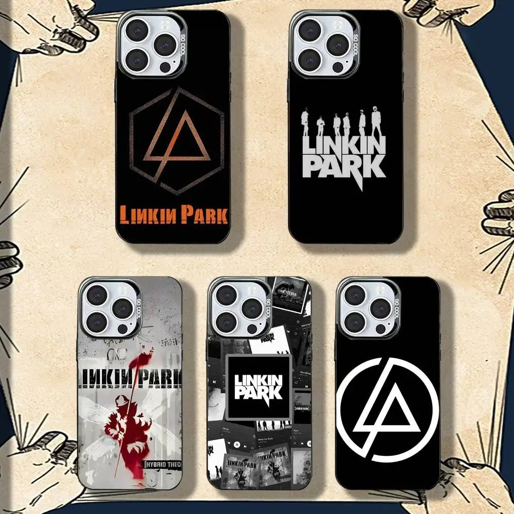 

The L-Linkins P-Park Band Phone Case For iPhone 16,15,14,13,12,11,8,7,Pro,Max,Plus,Mini,XS,SE Shockproof Matte Cover