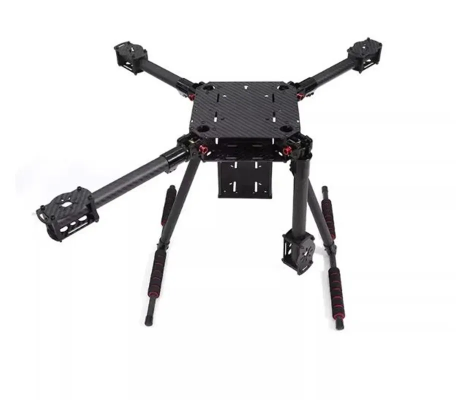 Nouveau cadre de quadrirotor pliable en Fiber de carbone, 550/600/650/700MM, avec train d'atterrissage, Drone complet 13 14 15 16 17 18 pouces