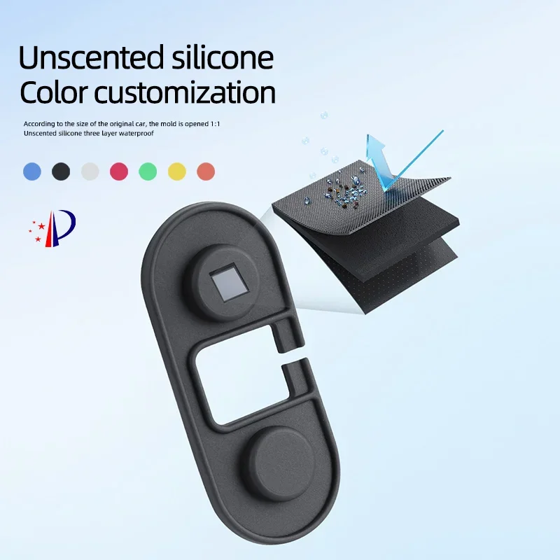 For BYD  Sealion 7  Car Door Lock Protection Cover Silicone Auto Door Lock Latches Cover Lock Latches Trim Accessories