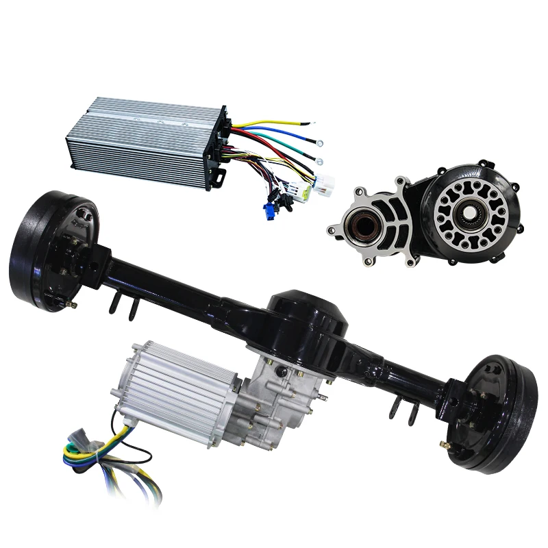 Cargo Tricycle 72V 3000W High Speed 48V 3 Phase Brushless Dc Wheelbarrow Motor Car Electric Conversion Kit