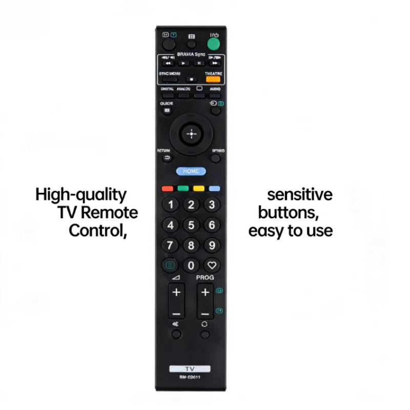 RM-ED011 Replacement Remote Control for Sony Smart LCD LED HD TV, Compatible with RM-1028 RM-791 RM-ED009 RM-ED012