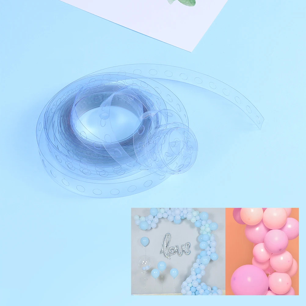 

2Pcs Balloon Glue Chain Connect Strip Decoration Irregular Baby Shape Fixing Plastic Party Birthday Wedding Balloon