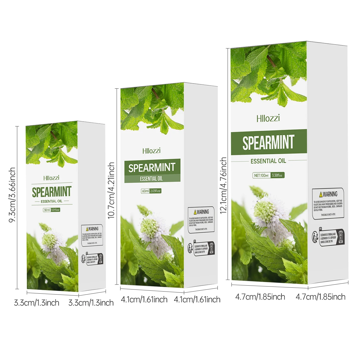 SPEARMINT ESSENTIAL OIL Essential Oils Pure Essential Oils Aromatherapy Soap DIY Humidifier Perfume essential oil