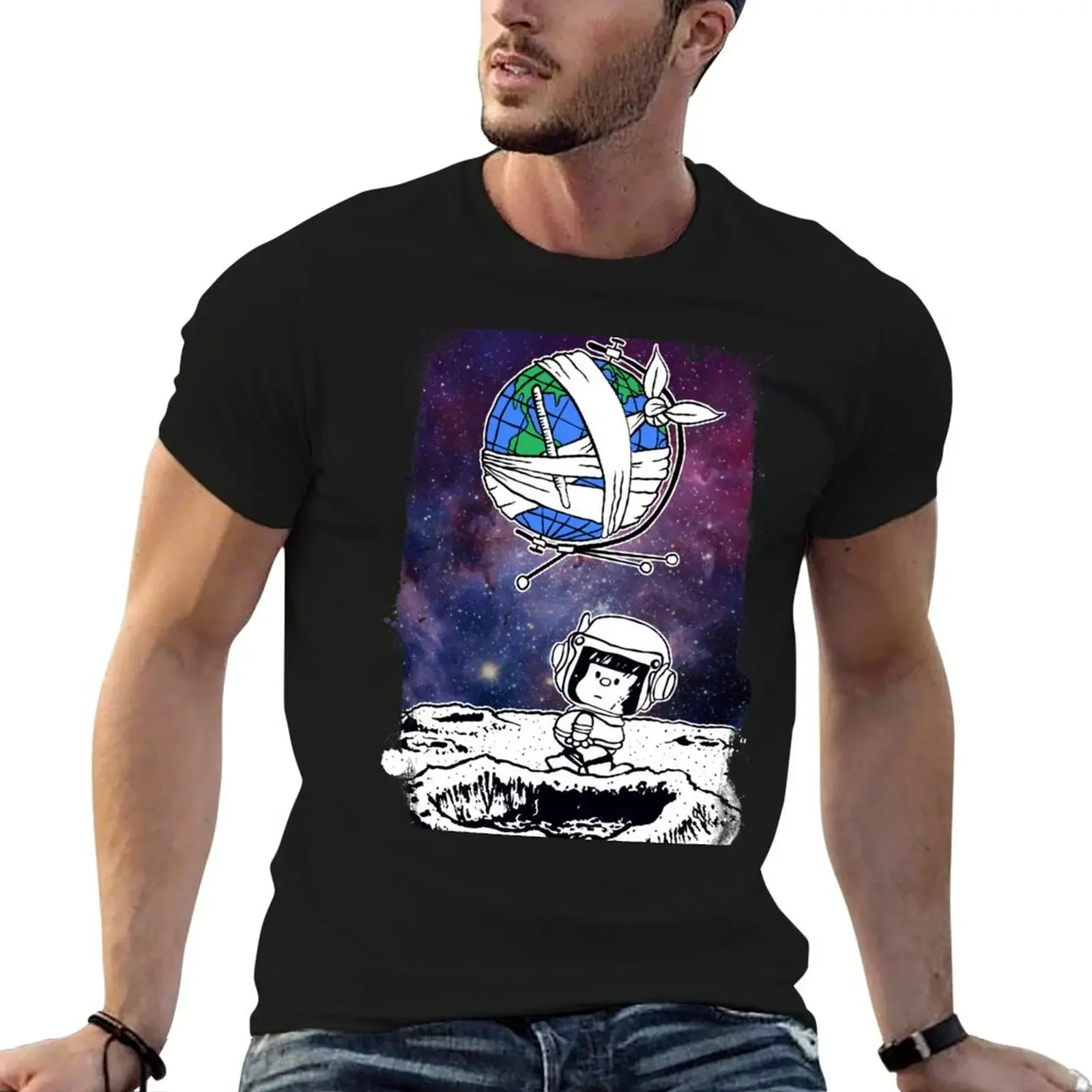 Cool Space T-Shirt baggy shirts oversized t shirt mens plain t shirts