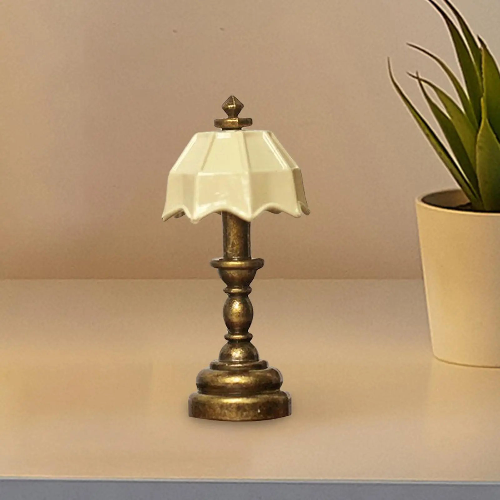 체중계 인형의 집 테이블 램프, 장식용 미니 테이블 조명, DIY 프로젝트, 생활 장면, 침실 액세서리, 1:12