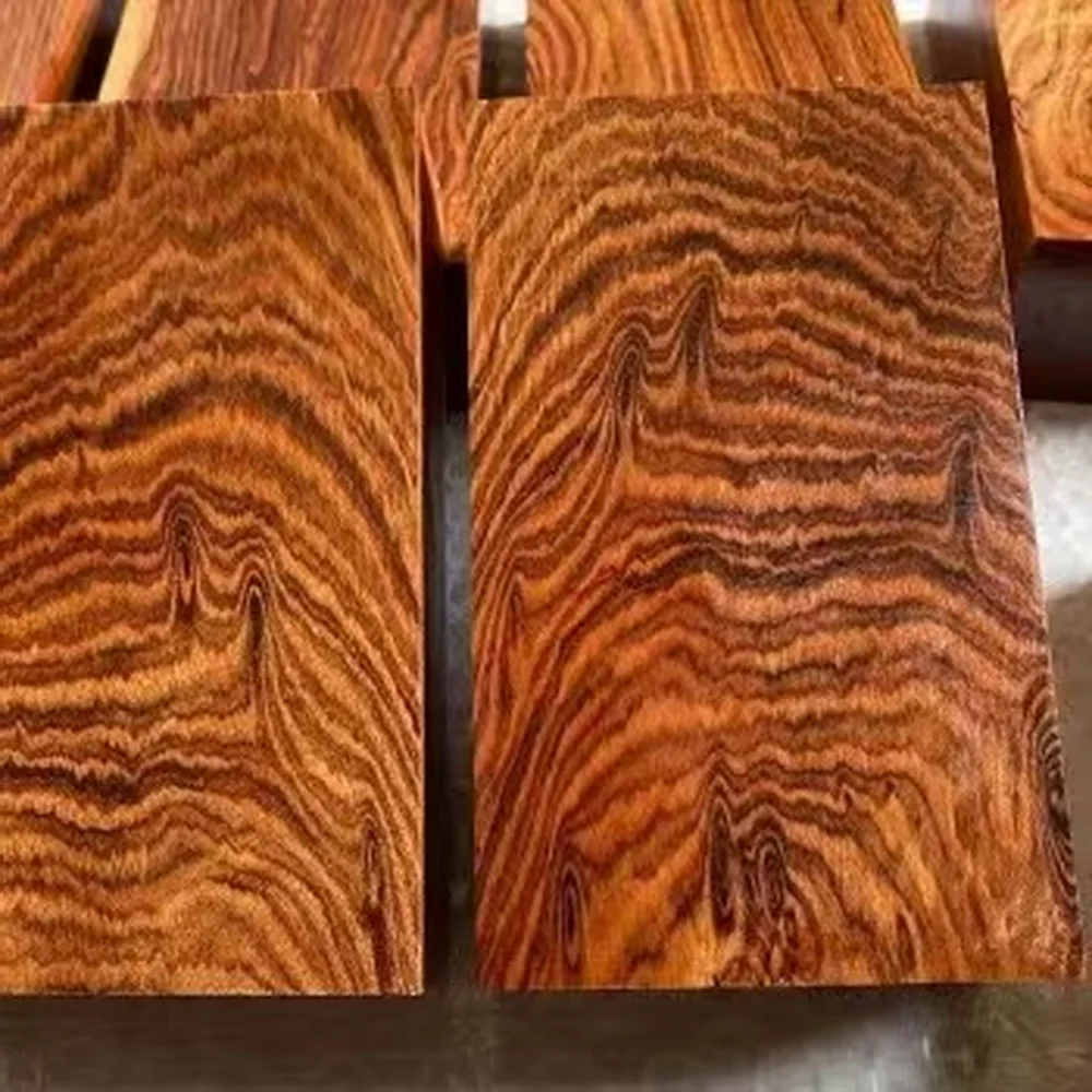 1 قطعة الصحراء الحديد الخشب عالية الكثافة نحت لوحة اليدوية DIY سجل المواد سكين مقبض الحرف إنتاج المواد الخام #4