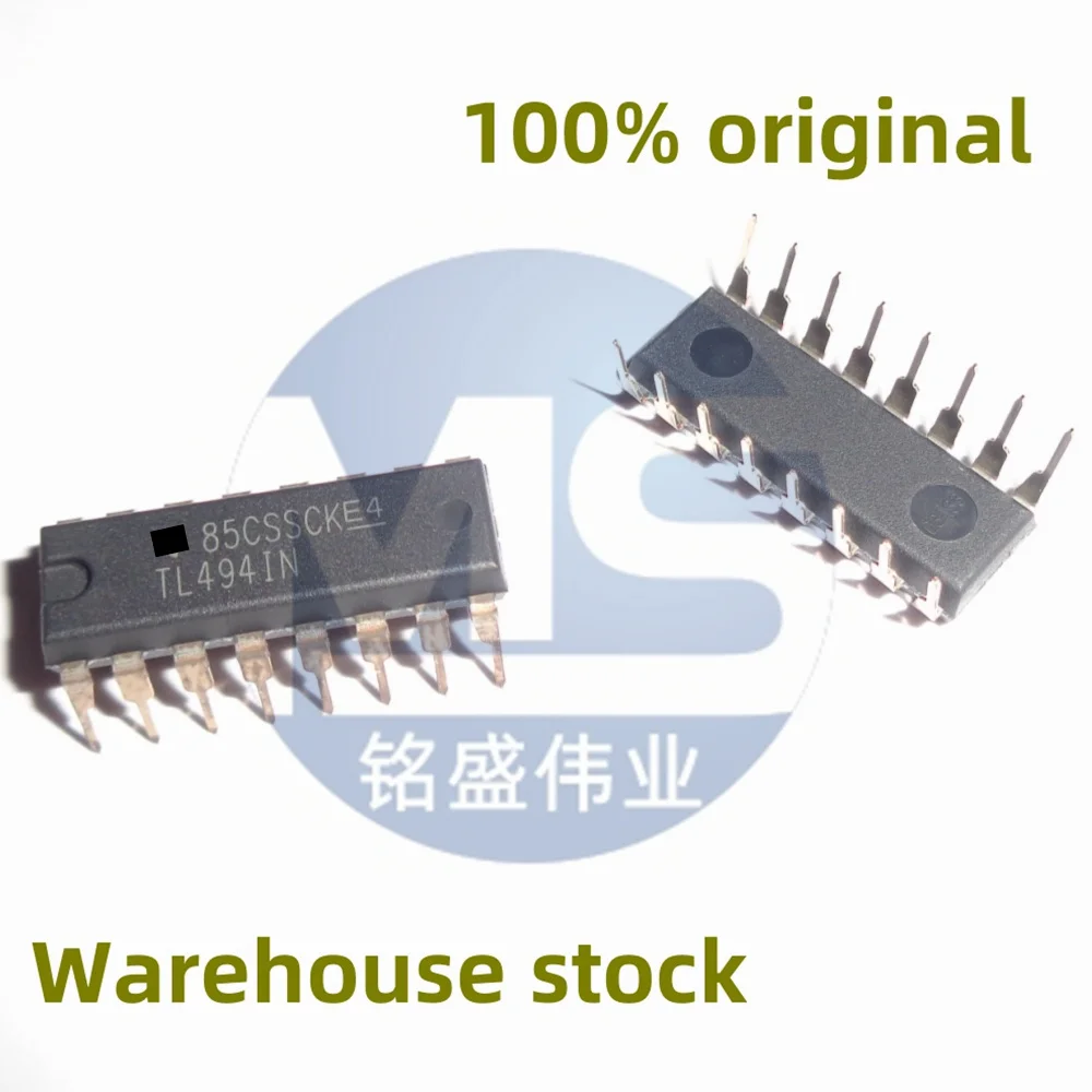 10PCS 100% new TL494IN plug-in PDIP-16 300KHz PWM controller chip