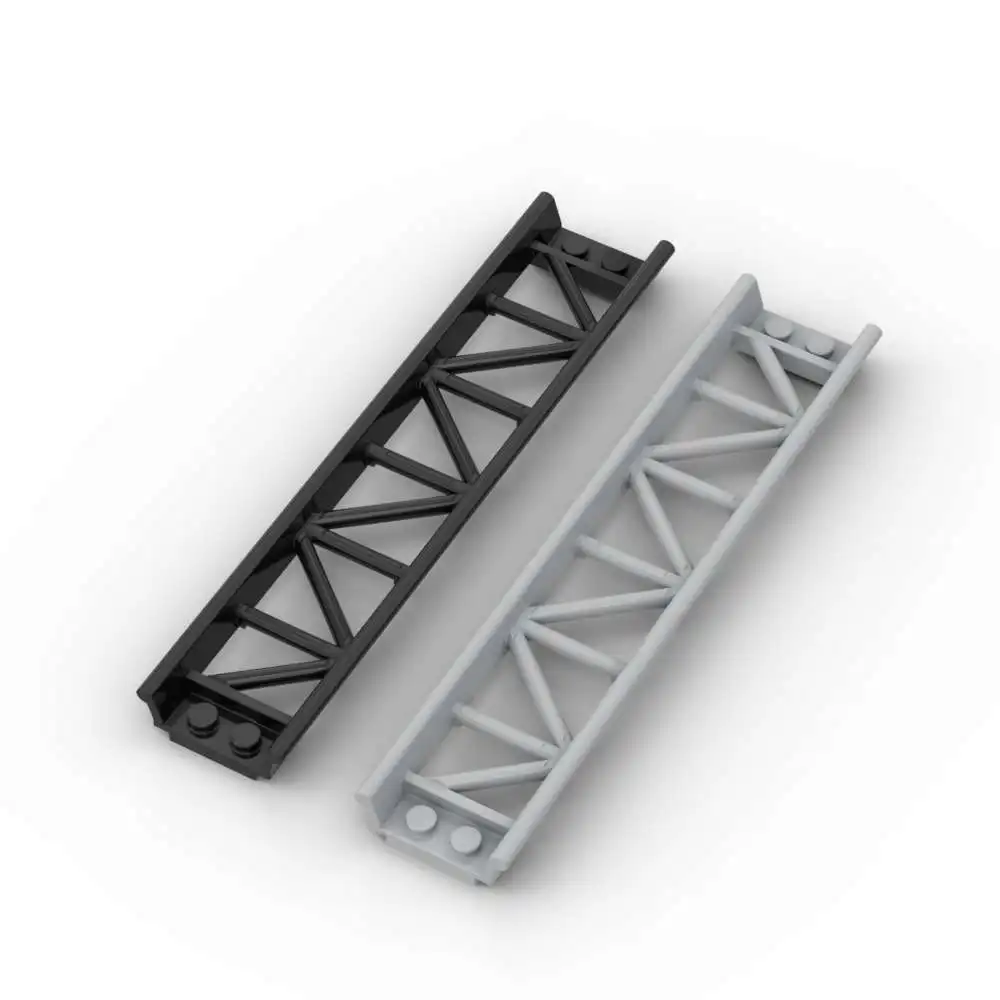 MOC 1PCS 25059 High-Tech Straight Train Track Roller Building Blocks Kit Coaster 16L Brick Particle Toy Children Birthday Gift