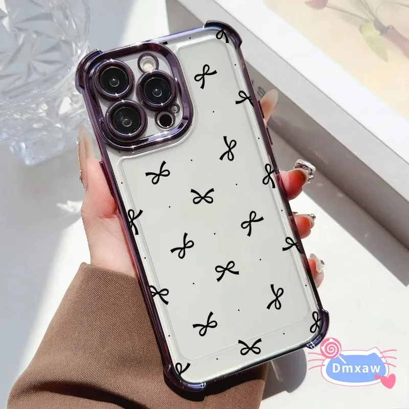 ل Realme Narzo 50 50i 50A Prime 20 30A N63 N55 N53 نوت 50 Neo 7 V60 V25 V23i جراب هاتف تصفيح لطيف القوس زهرة غطاء ناعم #4