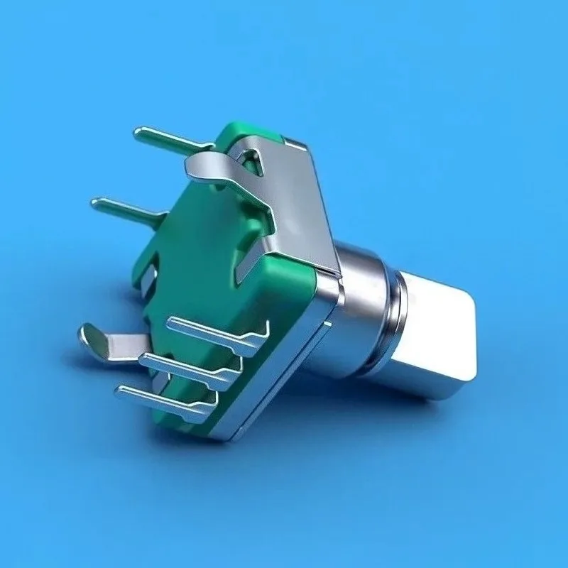 Applicable to EC11 rotary encoder, manufacturer with button switch incremental pulse knob digital potentiometer