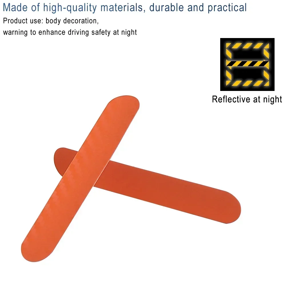 Xiaomi 4 울트라 전기 스쿠터 용 PVC 반사 스티커 반사 방지 경고 스티커 커버 교체 부품