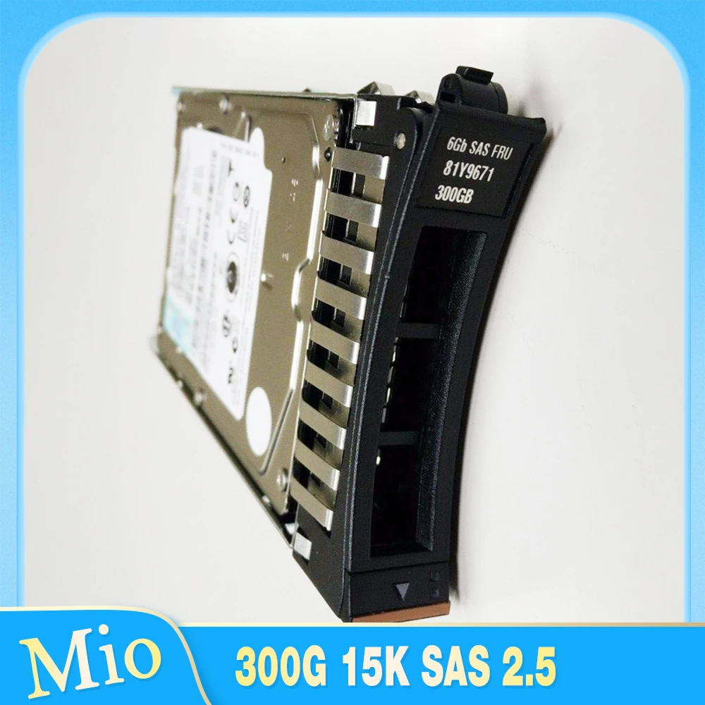 

HDD For IBM Server Hard Disk 300G 15K SAS 2.5" 6G M2M3 Hard Drive 81Y9671 81Y9670