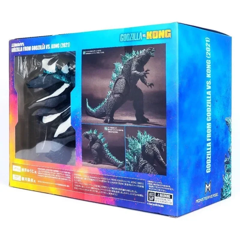 Godzilla Action Figure Toys 2021 Movie SHM Edition Monster Godzilla articolato collezione PVC modello ornamento regalo per bambini