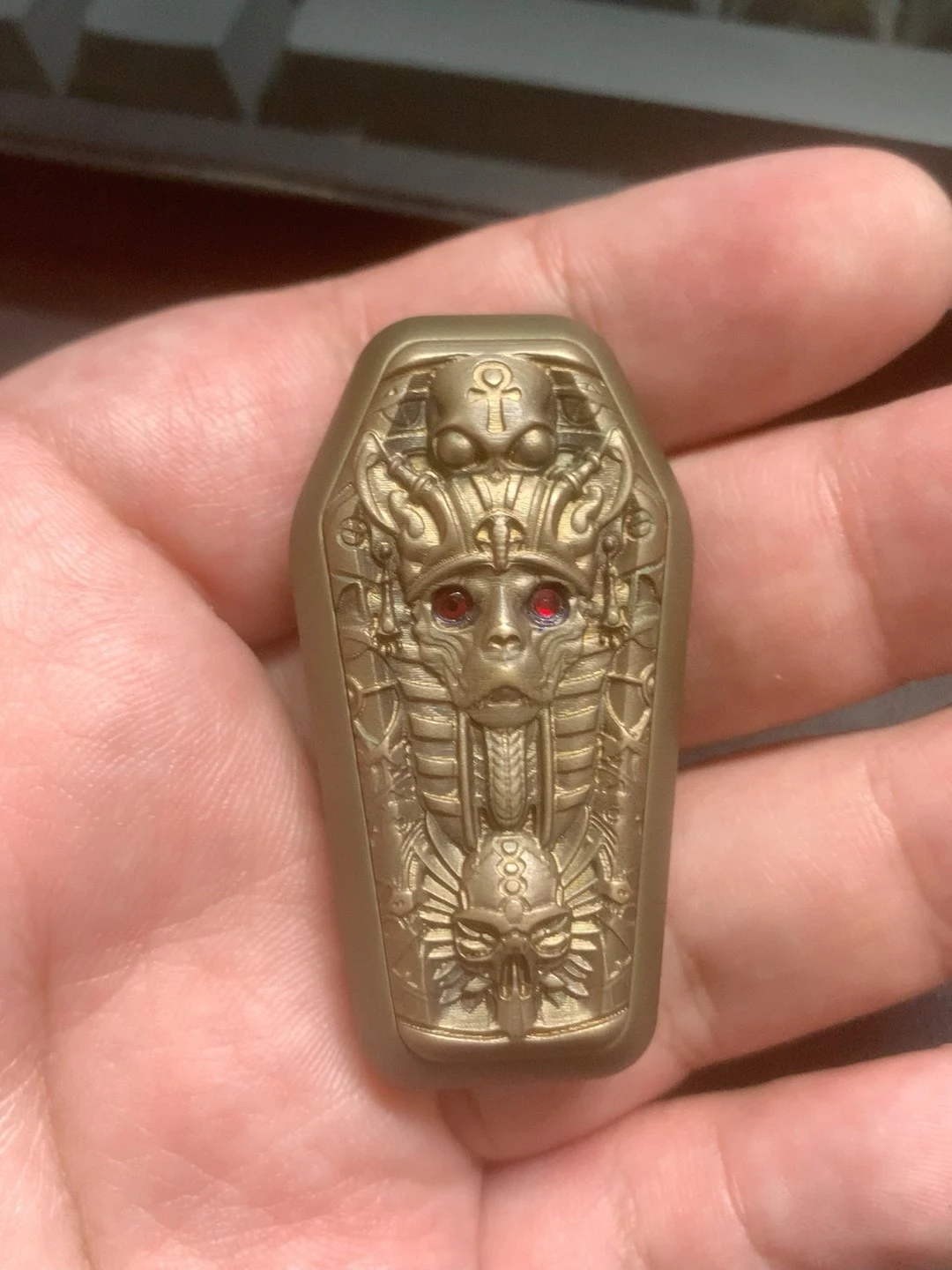 Used EDC Even-numbered Official Third Generation, Life and Death Wang, Mechanical Push Card