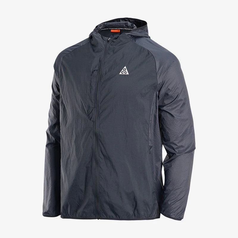 Nike genuine ACG new men's dark gray lightweight hooded jacket jacket IF2105-010