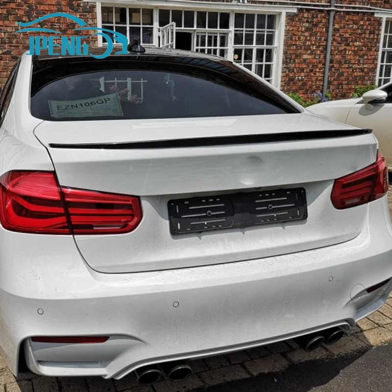 Fits For BMW 3 Series Accessories F30 320i 328i 335i Trunk Spoiler 2013-2019 Glossy Black Wing Lip