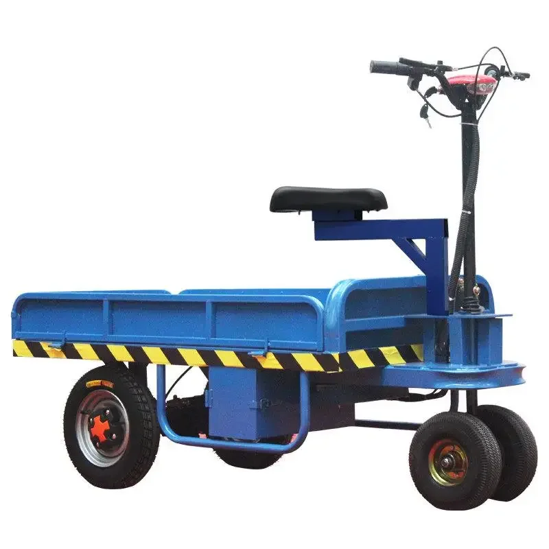 

Electric flatbed truck, truck, stall warehouse trolley