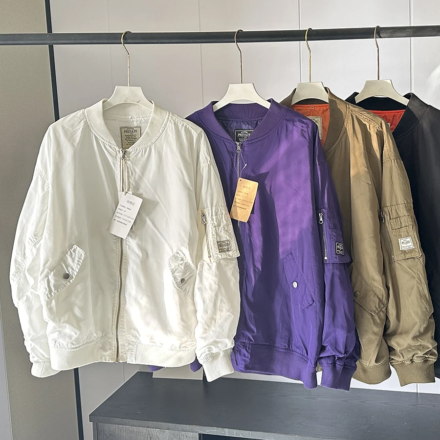 

Куртка-бомбер Pilot Baseball Jaet: легкая, повседневная, демисезонная, выгодная покупка, с длинным рукавом, на молнии, в стиле стритвир