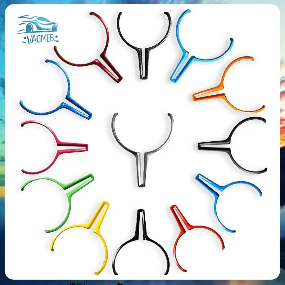

For BMW M Series M2 M3 M4 M5 F82 F87 F80 T-shaped Decoration Parts Car Steering Wheel Trim Auto Inner Cover