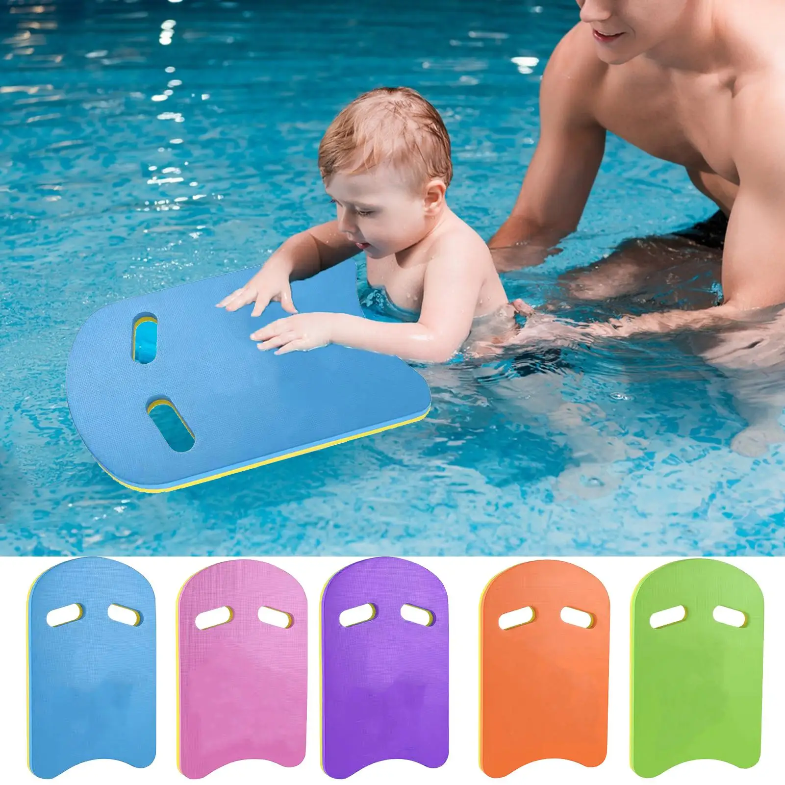 

Swimming Kick board Square Beginners Water Board Waterproof Swimming Foam Board Portable Swim Kick Board For Swimming Training