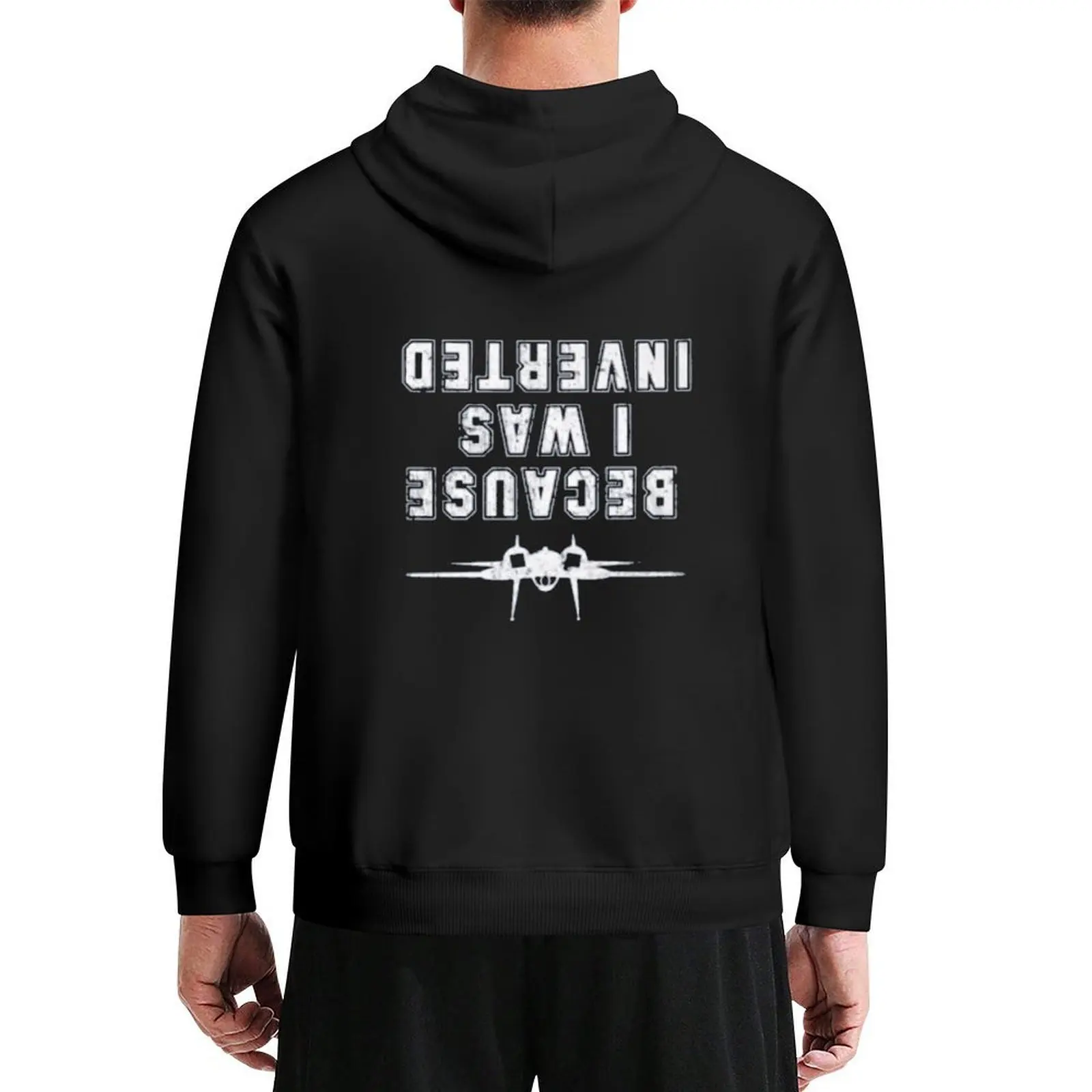 Top Gun - Because I was Inverted Hoodie fashion men male clothes anime clothes men's clothes big size hoodie