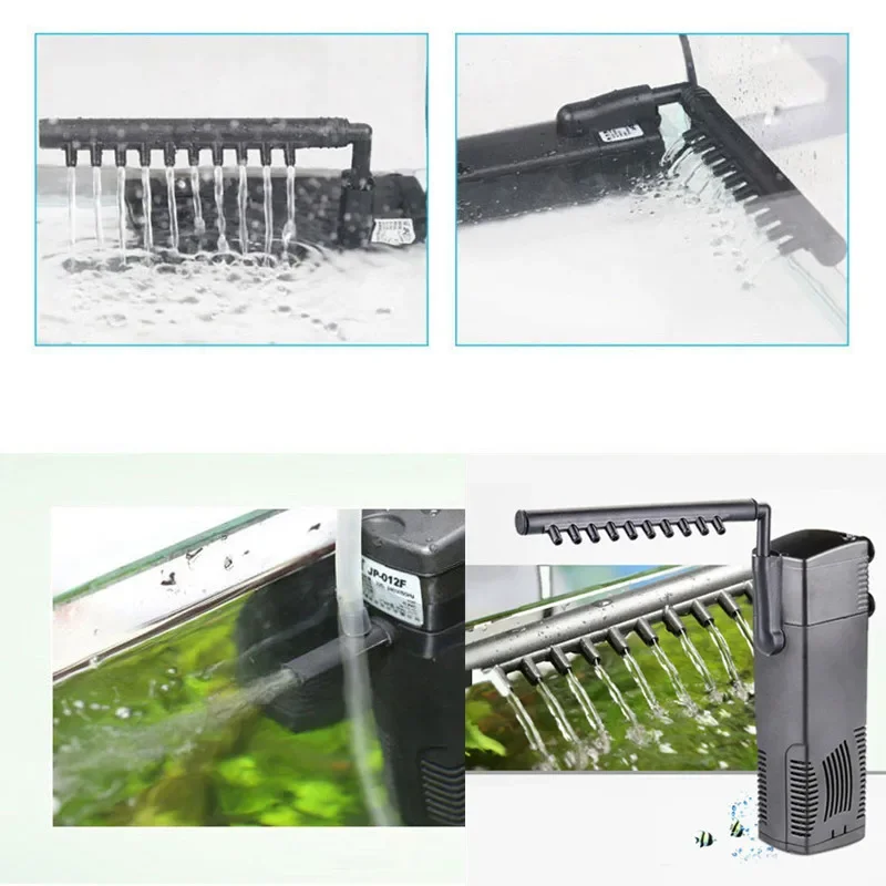 SUNSUN Low Level Water Turtle Tank Filter Aquarium Fish Tank Oxygen Increasing Pump EU Plug Submersible Water Filter Pump ﻿