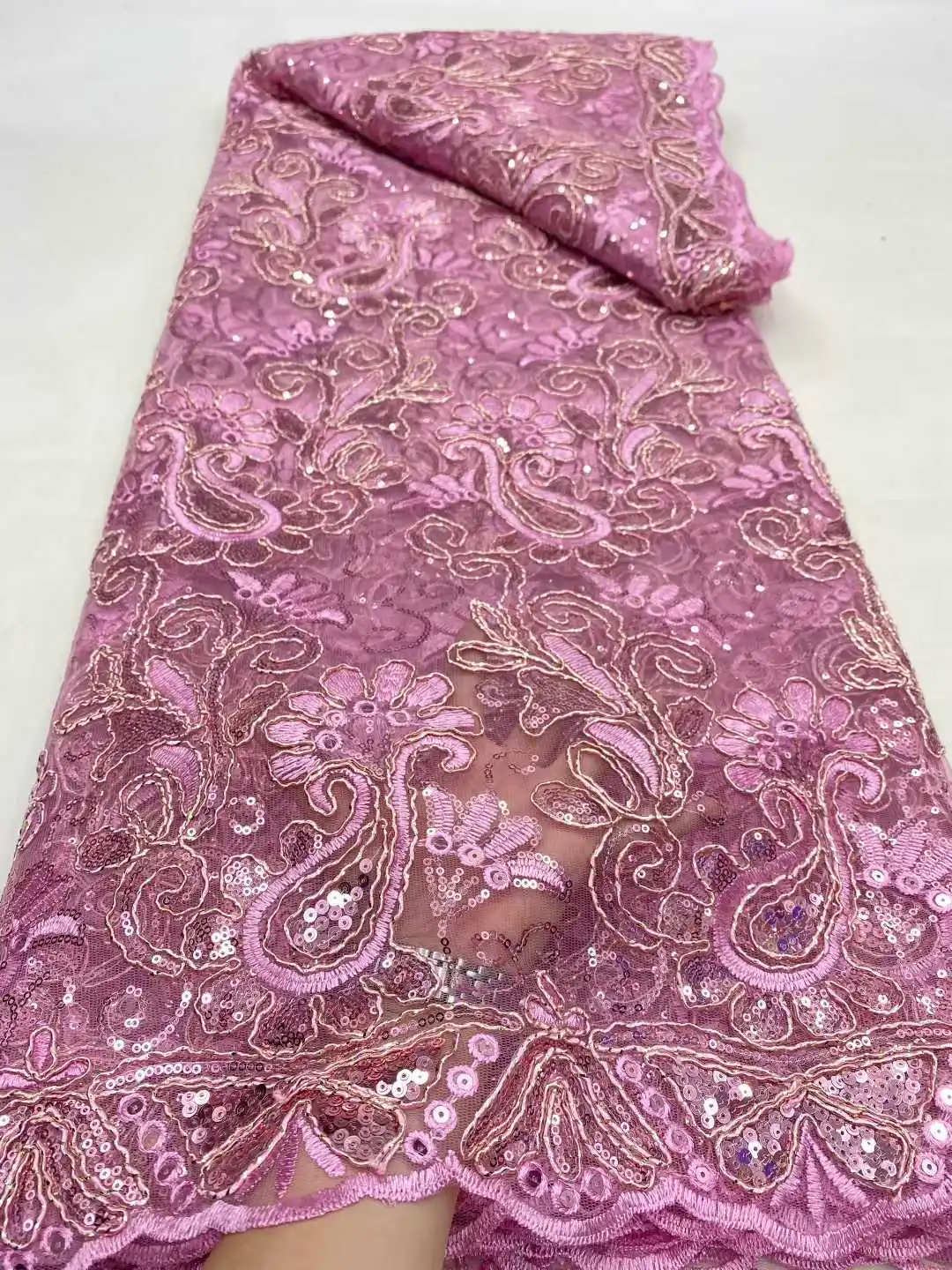 

2025 африканская кружевная ткань с блестками, высокое качество, кружевная французская ткань, нигерийская кружевная ткань для жениха, шитье платьев, свадебной вечеринки