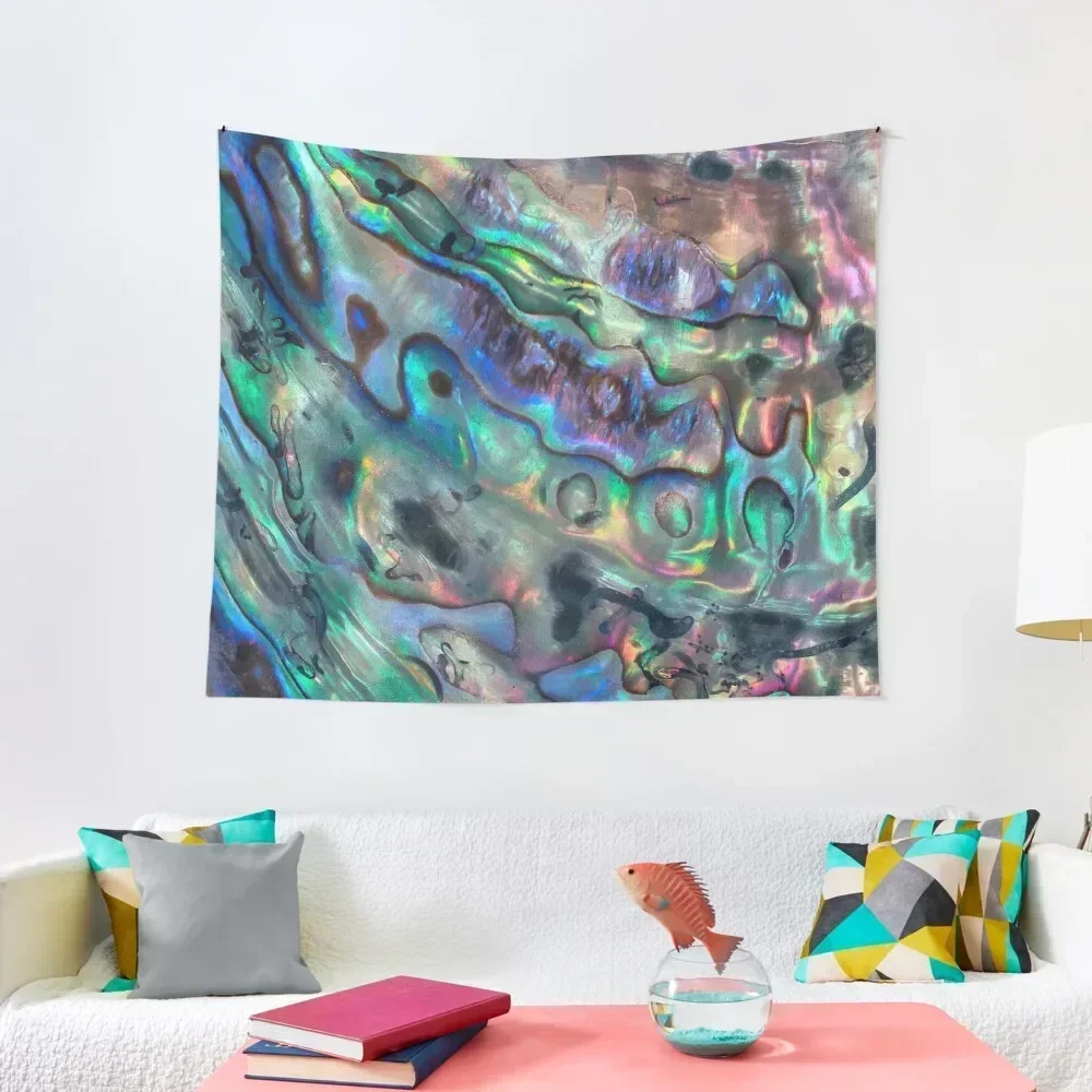 Paua Abalone Shell Tapestry Home Supplies Things To Decorate The Room Aesthetic Room Decors Wall Mural Tapestry