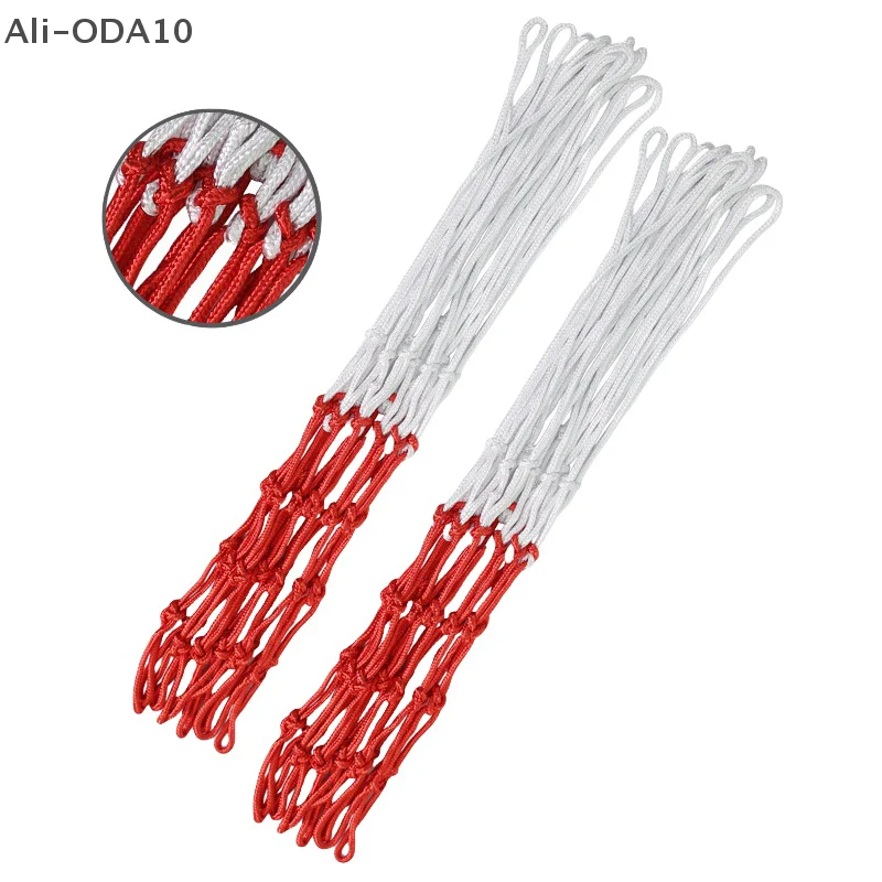 3.5MM Basketball Net All-Weather Basketball Net Dual/Tri-Color Basketball Hoop Net Powered Basketball Hoop Basket Rim Net