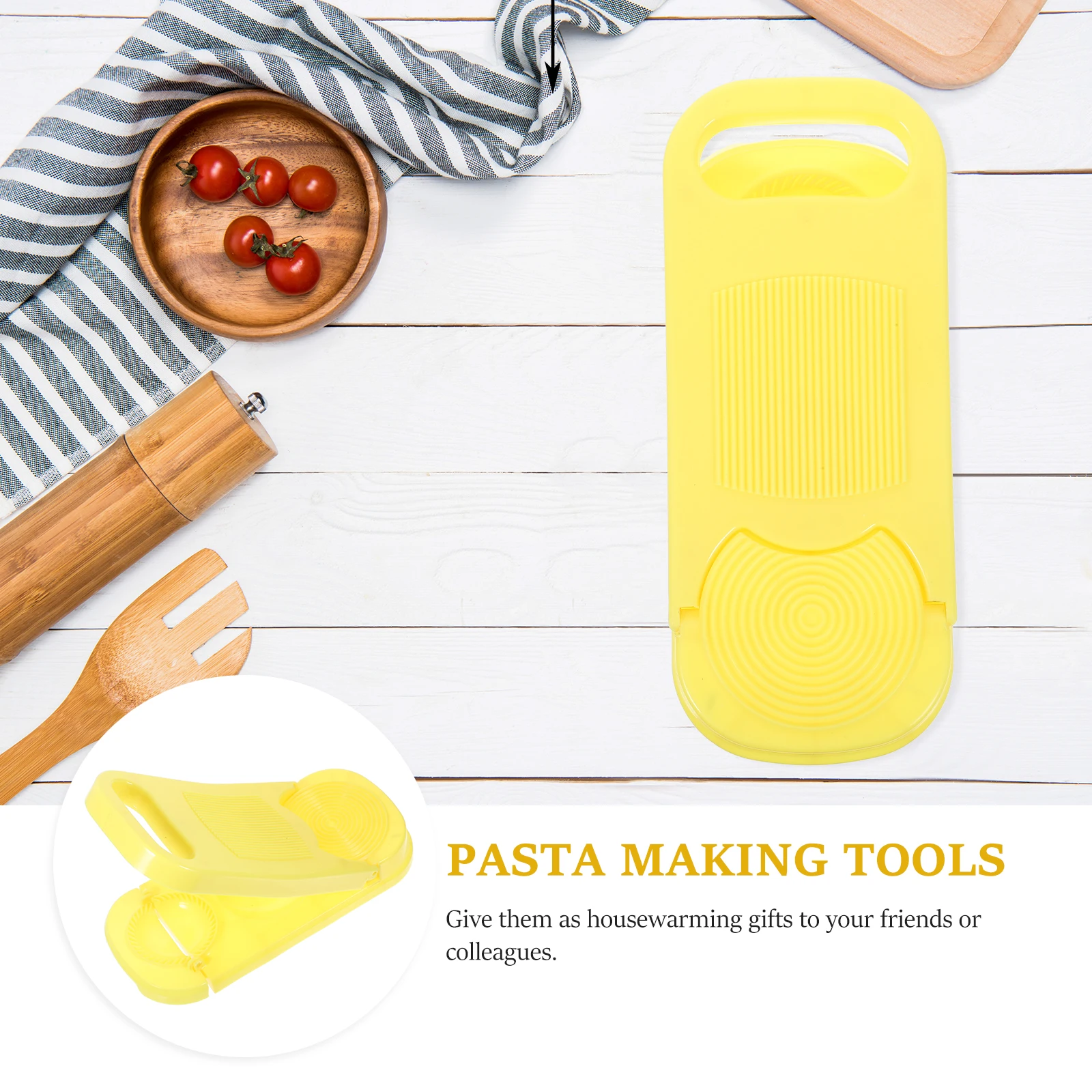 

Multi-Functional Rolling Board Core Nonslip Plastic Dough Kneading Tool Dumpling Mold Gnocchi Stripper Pasta Maker Kitchen