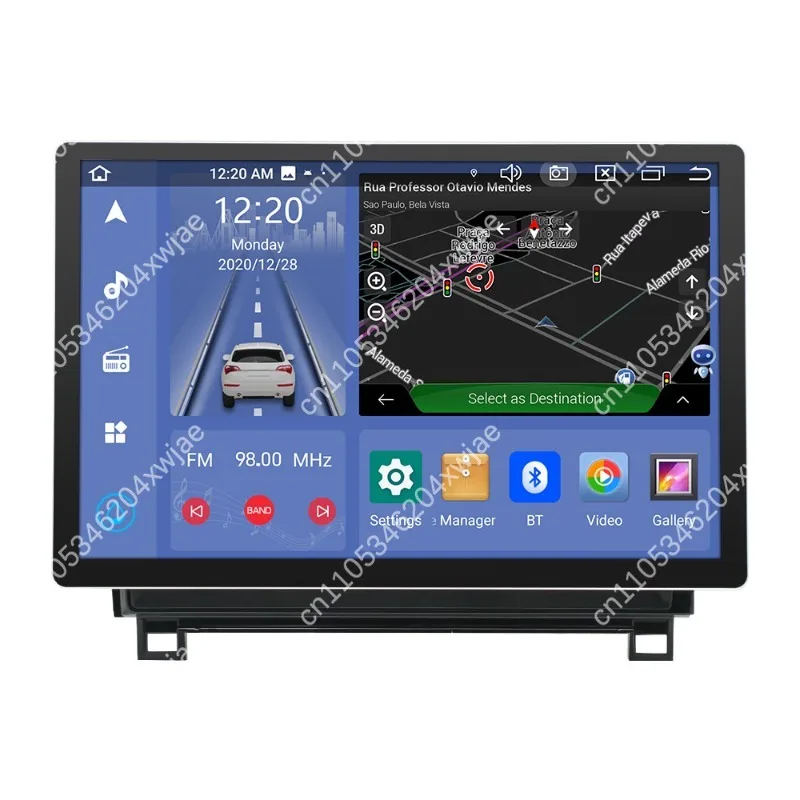For 13.3 Inch Toyota Tundra Sequoia Android Car Radio 2+32GB 4+64GB CarPlay GPS Navigation Multimedia Player