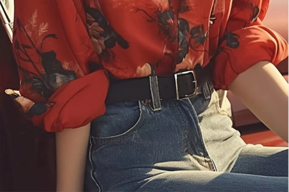 Popular Lightweight Lapel Long-sleeved Button Splicing Top 2025 New Women Autumn French Niche Design Red Printed Shirt