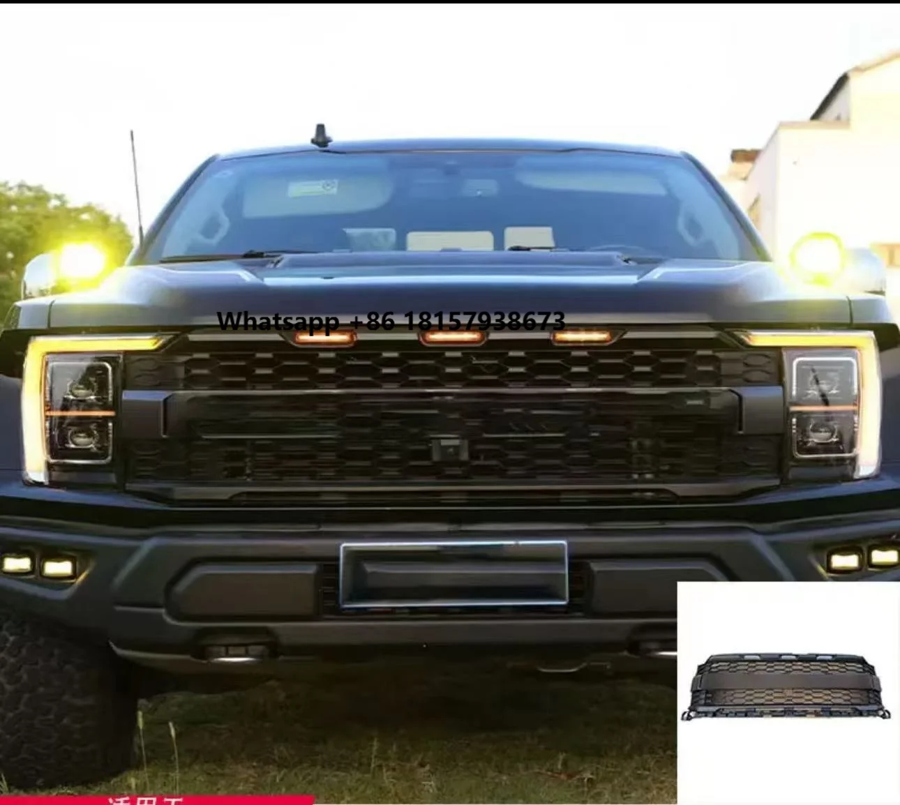 

Hot Sale Auto Parts LED Grille for FORD F150 Raptor 21-23