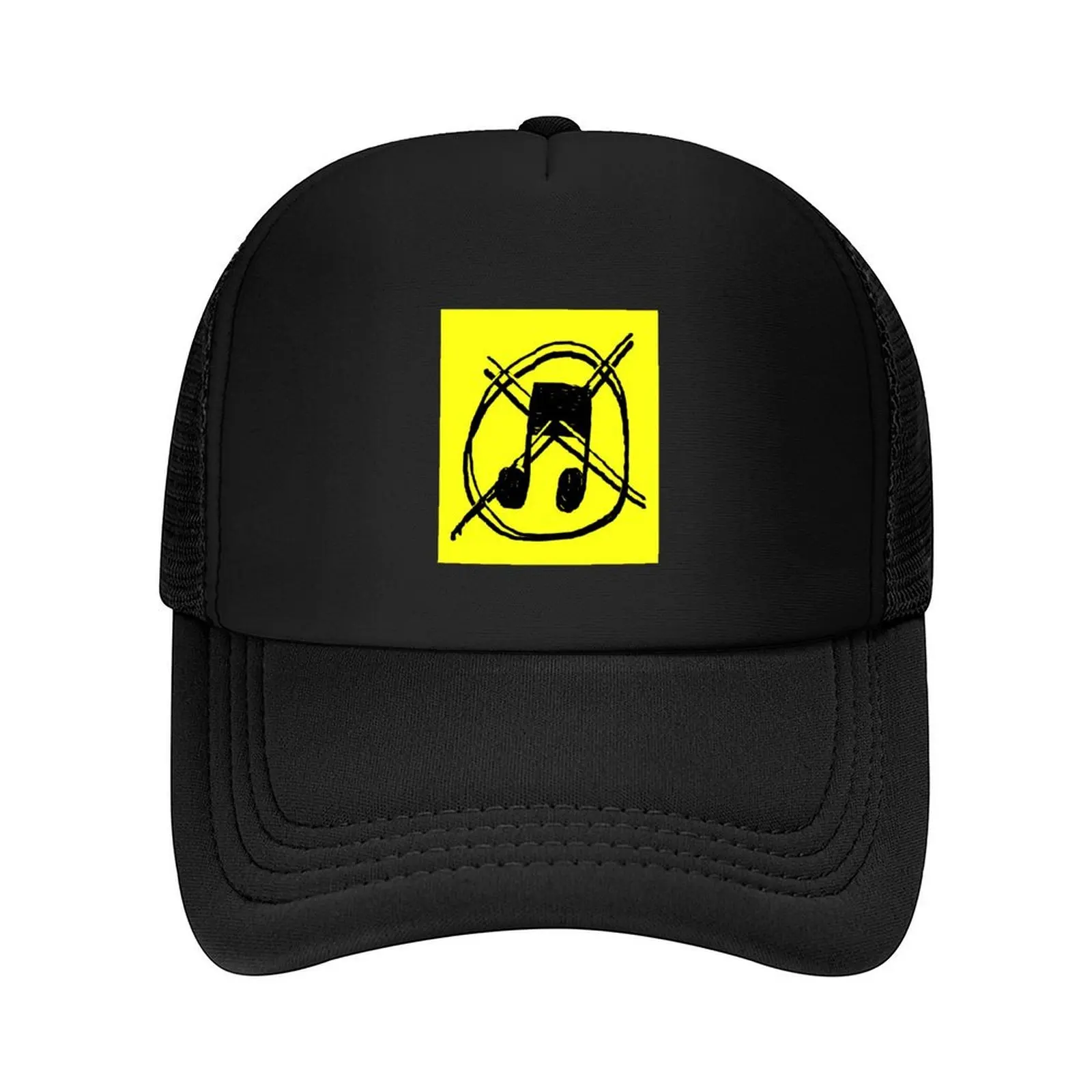

Anti-music Baseball Cap black summer hat western Hat Military Cap Man Male Women's