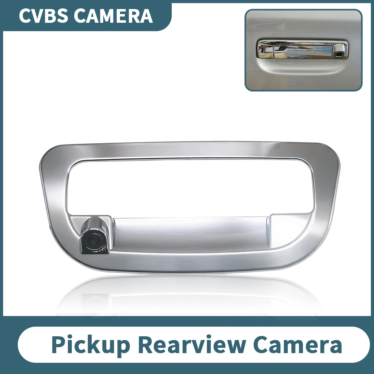 CVBS Pickup Tailgate Handle Camera for Isuzu D-Max 2012-2018 Waterproof Wide Angle Car Rearview Reversing Camera