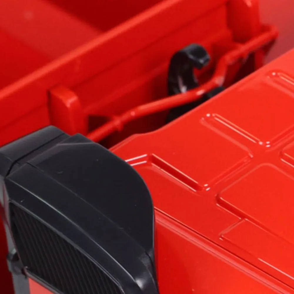 

1/14 RC Hydraulic Dumper Truck 8x8 Roll On Off Full Dumper Car Model Rear Axle Steering and Lifting Light Sound RC Toys TH23576